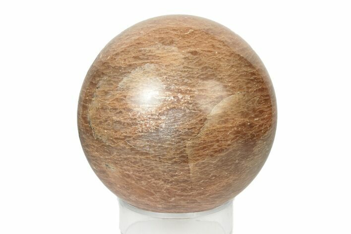 Polished Peach Moonstone Sphere - Madagascar #252021